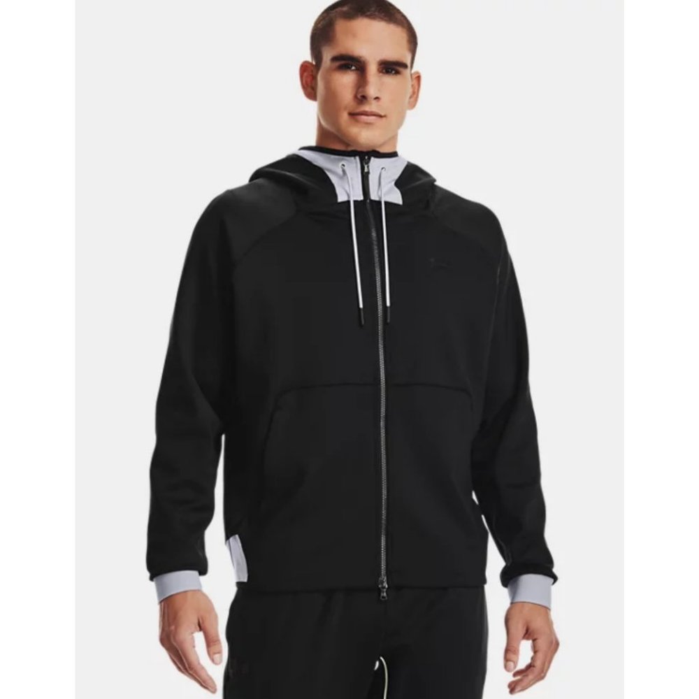 Under Armour • Athlete Recover Rush Ponte Loose Full Zip Hooded Jacket